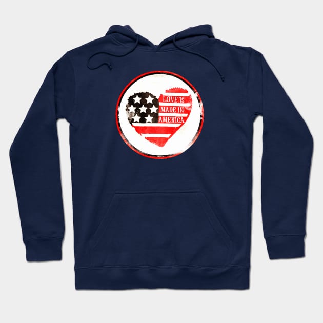 American Love Hoodie by TheDaintyTaurus